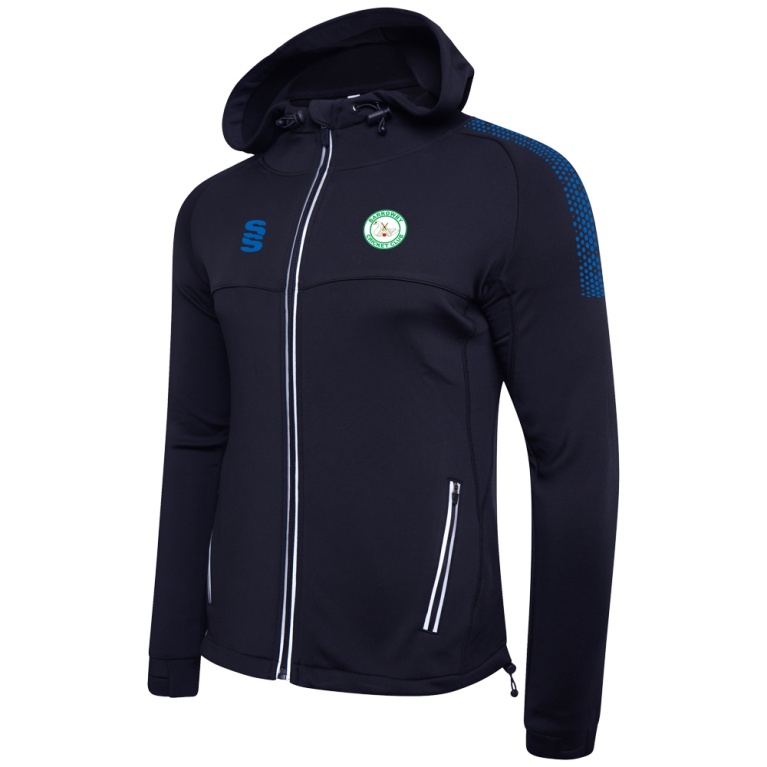 Barrowby CC Dual Full Zip Hoody : Navy