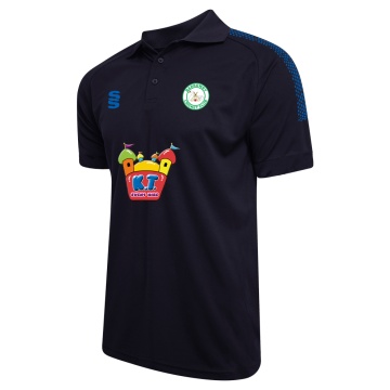 Barrowby CC Dual Solid Colour Polo : Navy