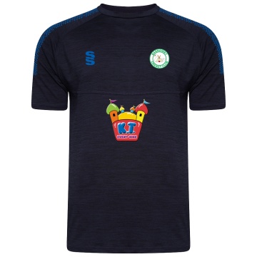 Barrowby CC Dual Gym T-shirt : Navy/Royal