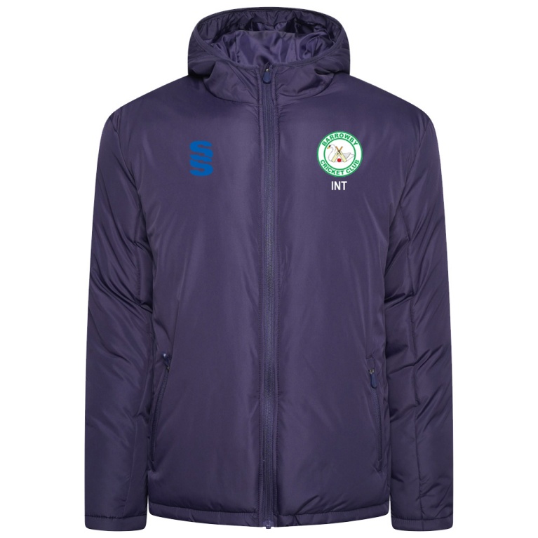 Barrowby CC Ct Padded Jacket : Navy