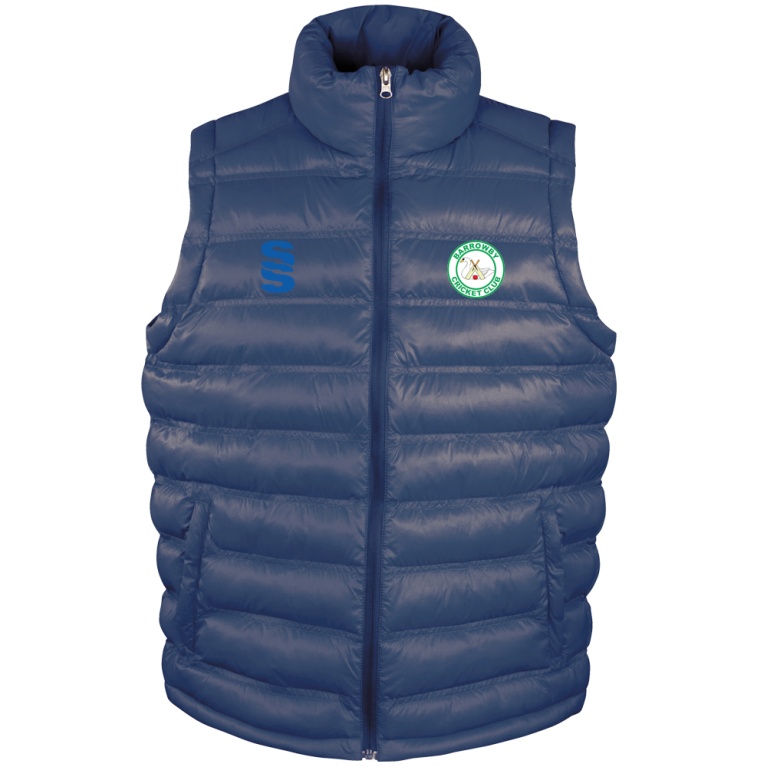 Barrowby Cricket Club Padded Gilet