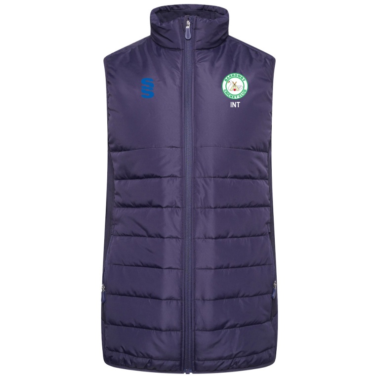 BARROWBY CC ACTIVE GILET - NAVY